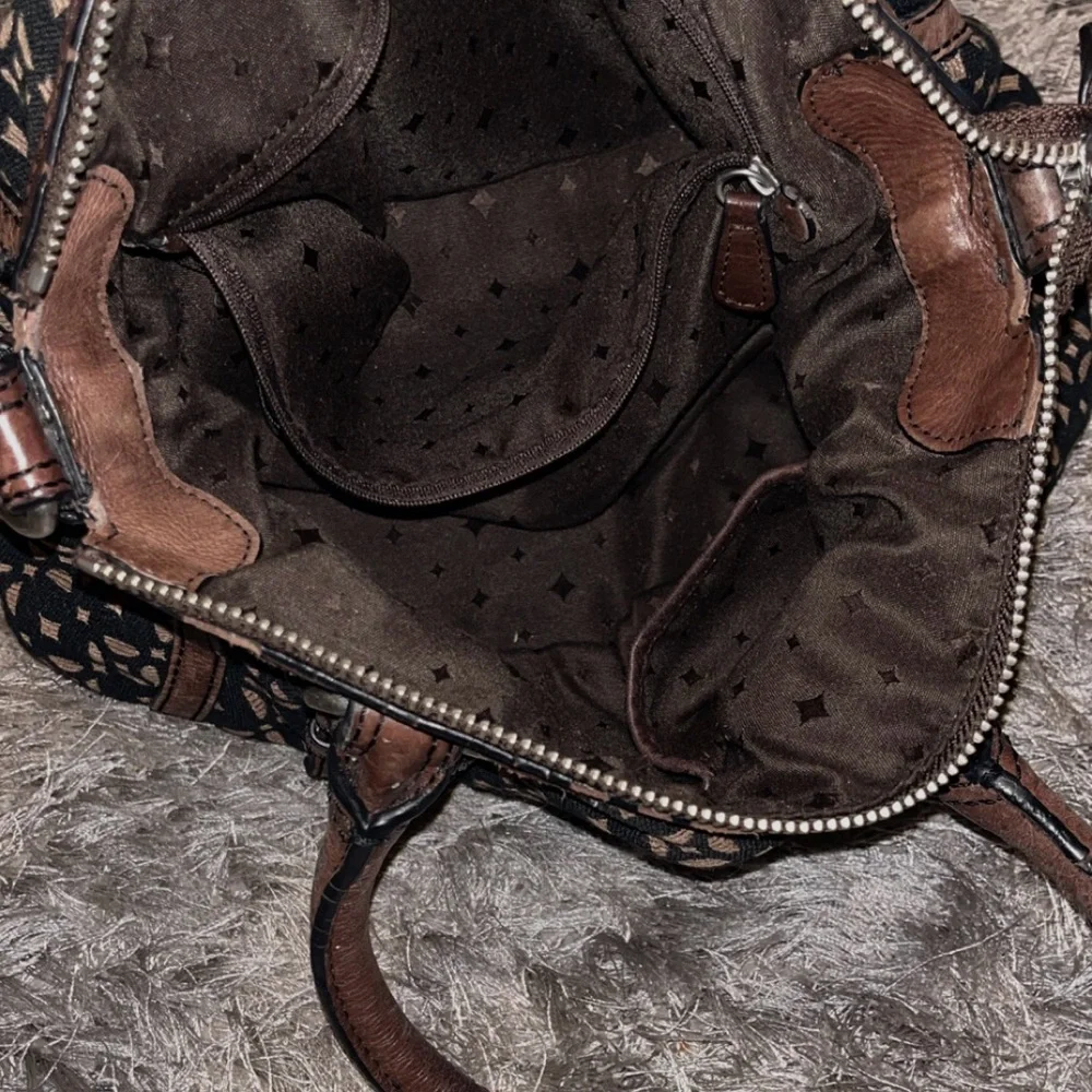 Black & Brown Matching Fossil Brand Purse & Wallet Set - Picture 7 of 8